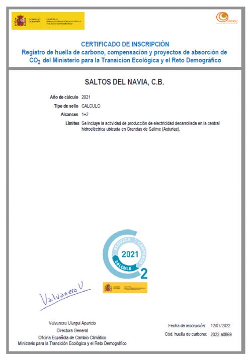 CERTIFICADO DE INSCRIPCIÓN