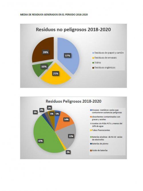 DESEMPEÑO AMBIENTAL AÑO 2020
