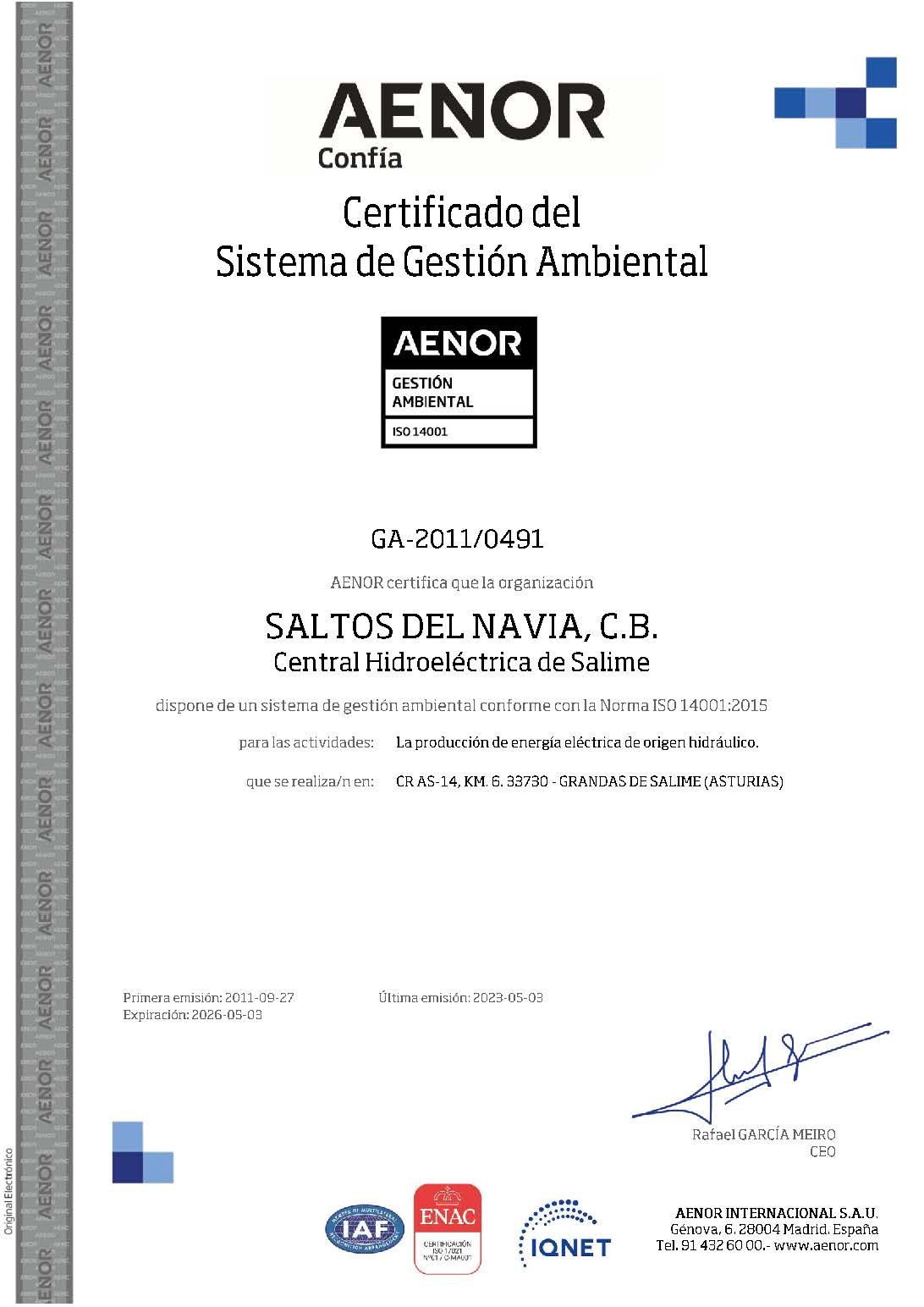 MEDIO AMBIENTE