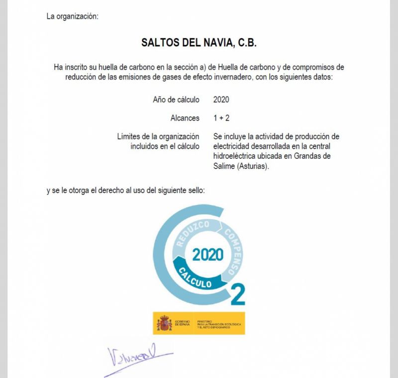 huella carbono 2021