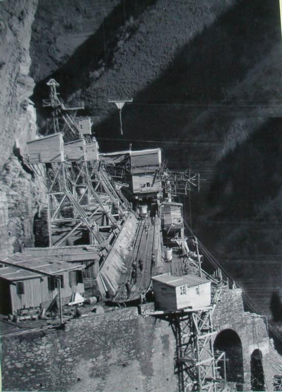 Construcción de la presa y central de SALTOS DEL NAVIA, Asturias